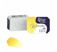 Rosa Gallery Extra fine Watercolor, Single full pan 2.5ml each (751 Aureoline)