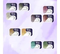 Rosa Gallery Granulation Professional Watercolour Paints 1/1 Full Cup Set, 2.5 ml x10