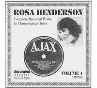 Rosa Henderson - Complete Recorded Works, Vol. 1