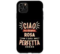 Rosa Idea Regalo Personalizzata Amica Nome Divertente Case for iPhone 11 Pro Max