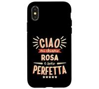 Rosa Idea Regalo Personalizzata Amica Nome Divertente Case for iPhone X/XS