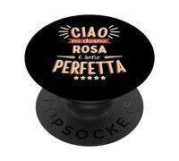 Rosa Idea Regalo Personalizzata Amica Nome Divertente PopSockets Adhesive PopGrip