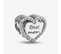 Rosa Lea Best Mom Heart Charm AM-2THB011905