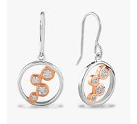 Rosa Lea Bubble Ring Dropper Earrings BJ-E3255CRG0.5