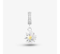 Rosa Lea Daisy Flower Gold Plated Dangle Charm AM-2THB028906