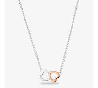 Rosa Lea Double Heart Necklace AM-2THB026106