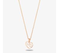 Rosa Lea Filigree Open Heart Necklace AM-2THB009006