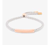 Rosa Lea Grey Cord Bar Toggle Bracelet AM-2THB033606