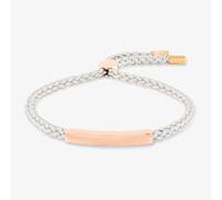 Rosa Lea Grey Cord Bar Toggle Bracelet AM-2THB033606