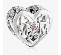 Rosa Lea Mom Heart Charm AM-2THB012004