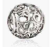 Rosa Lea Openwork Hearts Charm AM-2THB012304