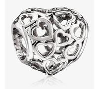 Rosa Lea Openwork Love Heart Charm AM-2THB011504