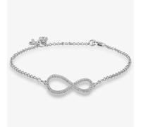 Rosa Lea Pave Infinity Bracelet AE-950632HA-1
