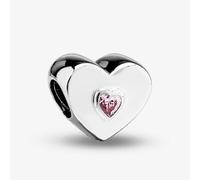 Rosa Lea Pink Heart Charm AM-2THB005704-Pink