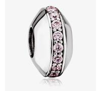 Rosa Lea Pink Thin Line Charm AM-2THB003504-Pink