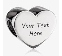 Rosa Lea Plain Heart Charm AM-2THB006104