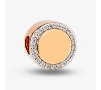 Rosa Lea Round Charm AM-2THB011706