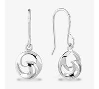 Rosa Lea Round Swirl Dropper Earrings BJ-E3295C