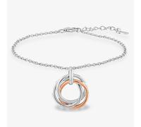 Rosa Lea Triple Intertwined Rings Bracelet BJ-BR365CRG0.5