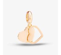 Rosa Lea Two Hearts Dangle Charm AM-2THB012206