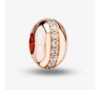 Rosa Lea White Line Charm AM-2THB003706-White
