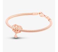 Rosa Lea Women's I Love You Heart Charm AM-2THB007606 in Rose Gold Rosa Lea Rose Gold One Size