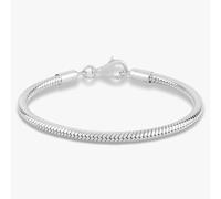 Rosa Lea Women's Snake Chain Charm Bracelet AM-2THB013504-21 in Silver | Size: 16 cm Rosa Lea Silver 16 cm
