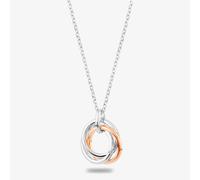 Rosa Lea Women's Triple Intertwined Rings Pendant BJ-PC473CRG0.5 in Silver | Size: 18 inches Rosa Lea Silver 18 inches