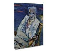 Rosa Schapire By Walter Gramatte Canvas Print | Gallery Wrapped 30mm Frame Wall Art | 30x20 inches | Ready to Hang | Classic Picture | Living Room Bedroom Lounge Office