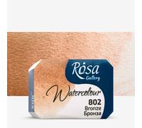 Rosa : Watercolour Paint : Full Pan : Bronze