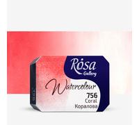 Rosa : Watercolour Paint : Full Pan : Coral