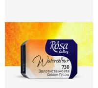Rosa : Watercolour Paint : Full Pan : Golden Yellow