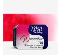 Professional Watercolour Paint, 2,5ml Half Pan, Gallery (Madder Rose)