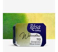 Rosa : Watercolour Paint : Full Pan : Olive Green