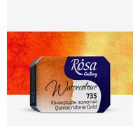 Rosa : Watercolour Paint : Full Pan : Quinacridone Gold