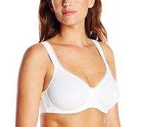 Rosa Women's Twin Firm Everyday Underwire Bra , white(white006), 42D (Manufacturer Size: 95D)