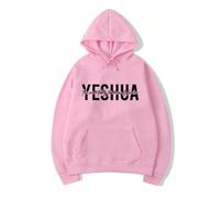 (Rosa6, L) Yeshua women's Christian hooded sweatshirt printed with biblical scripturesreligious hooded sweatshirt gift of faith, Jesus'
