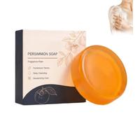 Rosalica Persimmon Soap for Old People,Japanese Persimmon Soap Body Wash，1 | Japanese Persimmon Soap Bar Aging Odor: Purifying & Odor-Neutralizing-Deodorizing Body & Eliminator for Adults & Seniors