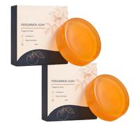 Rosalica Persimmon Soap for Old People,Japanese Persimmon Soap Body Wash2PC | Japanese Persimmon Soap Bar Aging Odor: Purifying & Odor-Neutralizing-Deodorizing Body & Eliminator for Adults & Seniors