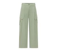 Rosalin Trousers - female - PINKO - Wide Trousers - Green - M - Trousers M