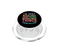 Rosalinda Here Doing Rosalinda Things Funny Rosalinda Name PopSockets PopGrip for MagSafe