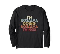 Rosalva Name Rosalva Personalized Name First Given Long Sleeve T-Shirt