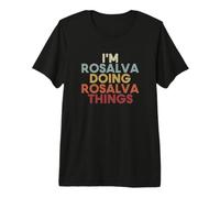 Rosalva Name Rosalva Personalized Name First Given Premium T-Shirt