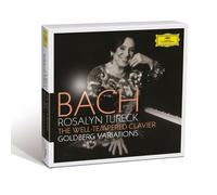 ROSALYN TURECK - DAS WOHLTEMPERIERTE KLAVIER/GOLDBERG-VARIATIONEN 6 CD NEW