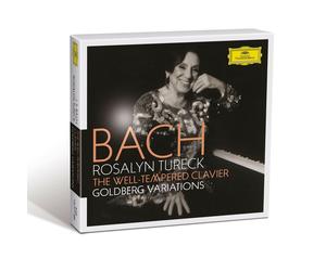 ROSALYN TURECK - DAS WOHLTEMPERIERTE KLAVIER/GOLDBERG-VARIATIONEN 6 CD NEW