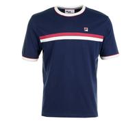 Rosario Tee Fila Navy Gardenia Garnet, Medium