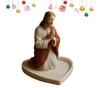 Rosary Holder Catholic - Display Stand for Prayer Beads - Religious Catholic Rosary Holder for Living Room Bookshelf Bedroom Study Desktop Nightstand Cabinet Wedding