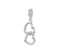 Rosato Women's Silver Charm | Storie Collection - RZ221R, 25 mm, Silver
