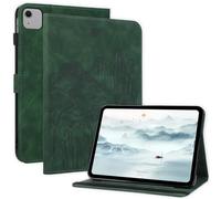 Rosbtib Case for iPad Air 11 inch (M4/M3/M2) Case Landscape Painting Green | (2026/2025/2024 Model) iPad Air 11 Case with PU Leather Stand Protective Tablet Cover with Pen Holder & Card Slots