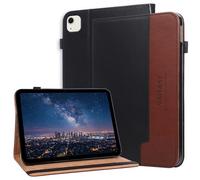 Rosbtib Case for iPad Air 11" M4/M3/M2 2026/2025/2024 Case Black & Brown | 11 Inch iPad Air 11 2026/2025/2024 Model Case with Card slots and Kickstand Premium PU Leather Business Tablet Cover